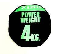 KING ดัมเบลแบบถุงทราย 4 Kg.Power Weight Sand Ball นำมาใช้ออกกำลังกายได้หลายท่า