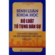 Sách Bình Luận Khoa Học Bộ Luật Tố Tụng Dân Sự Nhà Sách Pháp Luật