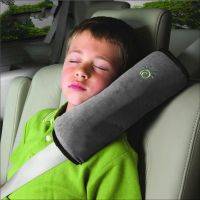 Car Seat Headrest Children 39;s Shoulder Pad Cartoon Plush Suede Cotton Soft Sleep Seat Belt Cover Pillow Cute Neck Pillow