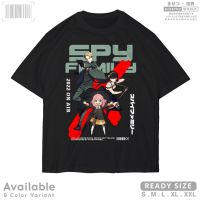 【New】ผ้าฝ้ายแท้Spy x FAMILY Tatsuya Endo เสื้อยืดลําลอง แขนสั้น พิมพ์ลายการ์ตูนมังงะญี่ปุ่น Distro Shirt x A1330 KisetsuS-4XL