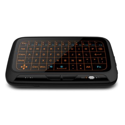 H18+ H18 Plus 2.4GHz Mini Wireless Keyboard with Full Touchpad Backlight Function Air Mouse Keyboards with Backlit