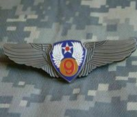 tomwang2012. Usaf Us 9th Air Force Combat Command Military Wing Badge Insignia Metal Pin