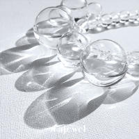 LAJEWEL Statement droplet necklace สร้อยคอ สร้อยออกงาน เครื่องประดับเจ้าสาว