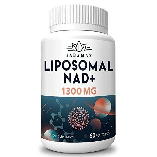 [US] 1300 Mg Liposomal NAD+ Supplement, 98% Pure NAD+ Supplement ...