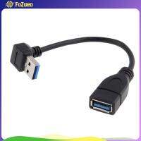 ข้อมูล FoZueo USB 3.0มุมลงอะแดปเตอร์สายเชื่อมต่อพิมพ์ตัวผู้เป็นหญิง