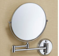 Wall Mirror Extend Double Side Bathroom Cosmetic Makeup Shaving Faced Rotatalbe 8" 3X Magnifying Mirror