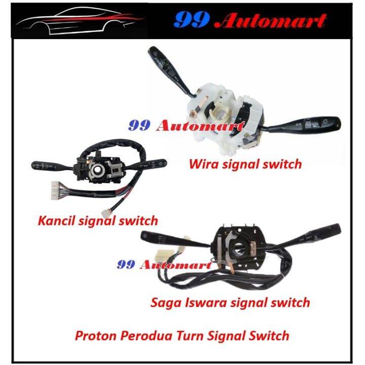 Turn Signal Switch With Wiper Oem Proton Iswara Saga Wira Satria