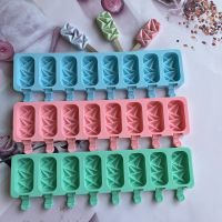 hot【cw】 Popsicle Mold diamond Diy Chocolate Pastry Silicone Makers Eco-friendly