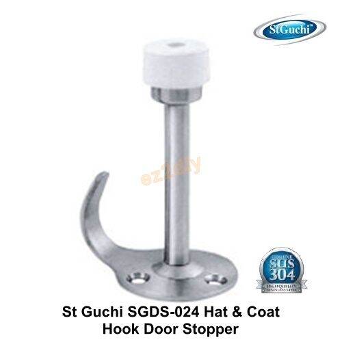 St Guchi SGDS024 Hat & Coat Hook Door Stopper Lazada