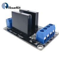 5V SSR 2รีเลย์ DC โมดูล Arduino DSP ระดับโซลิดสเตท AVR ช่องไฟฟ้า