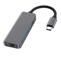 2021 New Type C Thunderbolt 3 To 4KHDMI-compatible USB C 3.0 Adapter Hub Dock For Samsung S20 DexXiaomi 10 Nintendo