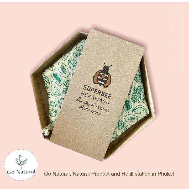 Hexawash Laundry Detergent Replacement ถุงซักผ้าใช้แทนผงซักฟอก Lazada