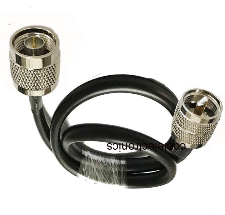 LMR400 N male to UHF PL259 male Connector RF Coax Pigtail Antenna Cable LMR-400 Ham Radio 50ohm 50cm 1/2/3/5/10/15/20/30m