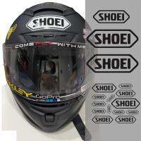 สติกเกอร์หมวกกันน็อคสำหรับการแข่ง SHOEI อุปกรณ์ตกแต่งทั่วไปสำหรับ Vespa Giaggio TMAX XAMX NMAX GT PCX CBR MT CLICK V2 Varo VISION YZF R1 R3 R6 Z400 900 CB400/500X /F Emma