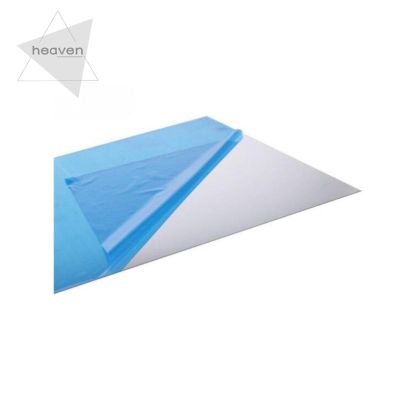 Durable Waterproof Non-toxic Square Rectangle 2 Sizes Mirror Mirror Stickers