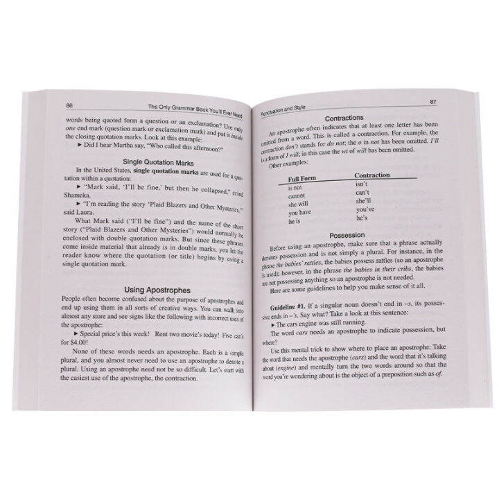 ภาษาอังกฤษlaท่องเที่ยวเท่านั้นหนังสือไวยากรณ์ที่คุณจะต้องการเรียนรู้หนังสืออ้างอิงปกอ่อน