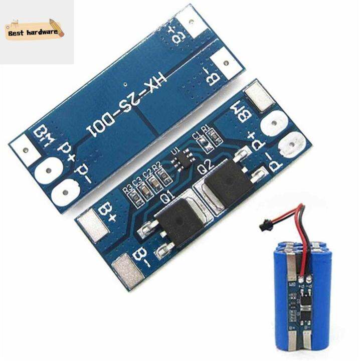 djrgs-li-ion-bms-8a-lipo-ลิเธียมเซลล์7-4v-8-4v-2s-แผ่นป้องกันปกป้องแบตเตอรี่-bms-pcb