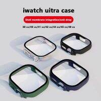 case กระจกเงา สำหรับ Apple watch 1/2/3/4/5/6/7 SE watch เคส + ฟิลม์กระจกในตัว ขนาด 38 มม. 40 มม. 41 มม. 42 มม. 44 มม. 45 มม. 49 มม. ตัวเรือน