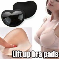 4pcs Chest Pad Bikini Set Push Up Padded Inserts Bikinis Swimsuit Women Swimwear Women Lift Up Thicker Breathable Sponge Bra Pad