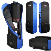 Foldable Golf Aviation Bag With Double Wheels Large Capacity Travel Storage Bag Airplane Travelling Glof Club Cover Package Nylo