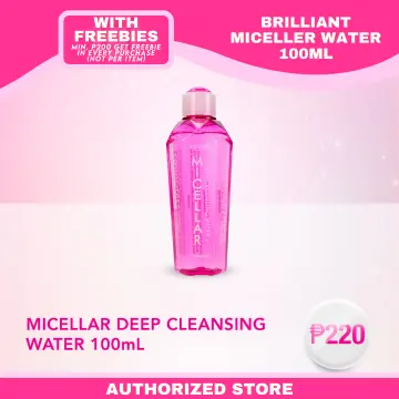 Shop Micellar Cleansing Water Brilliant online | Lazada.com.ph