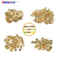 ۞┅▥ 100Pcs U Shape Copper Ring Terminals Non-Insulated Car And Motorcycle Cable Wire Butt Splice Crimp Connectors DJ454A/B/C 453 452