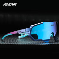 KDEAM Outdoor Sports Mens Sunglasses TR90 Polarized Polaroid Sun Glasses Flash Real Coating Sunglasses KD714 CE