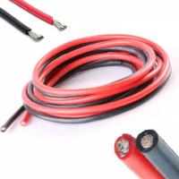 ☀สายไฟซิลิโคน Flexible Silicone 8AWG 10AWG 12AWG 14AWG 16AWG  ยืดหยุ่นสูง ทนความร้อนสูง❋