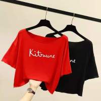 Baggy Tshirt Women Plus Size Red Tee Short Sleeve Casual Korean Tops 2023 Summer Fashion Printed T Shirt