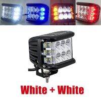 Auto Triple Side Lighted Work Light Dome Light Burst Flashing Light Headlight Spotlight Strobe Light LED Auto Supplies