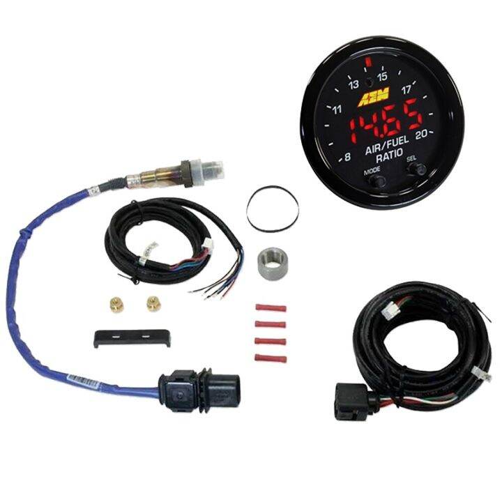 1Set 300300 Broadband Air/Fuel Ratio AFR Gauge Kit Oxygen Sensor