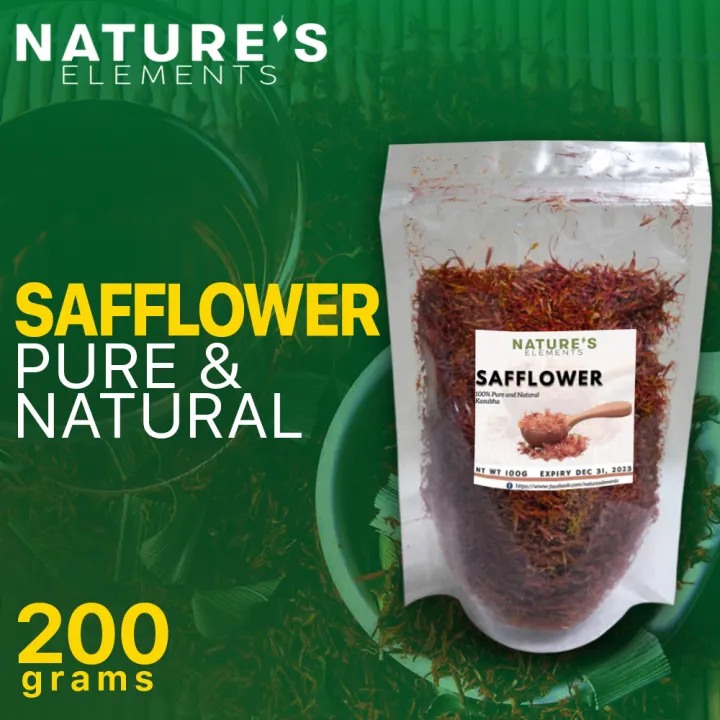 200 grams Dried Saffron Dried Kasubha Dried Safflower For Soups and