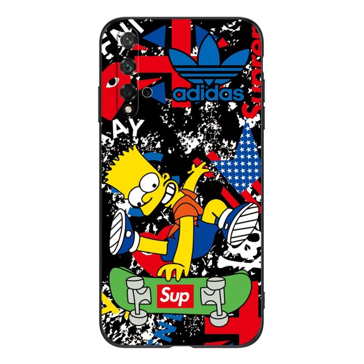 for-honor-20-case-silicon-back-cover-phone-case-for-huawei-honor-20-honor20-yal-l21-yal-l41-luxury-black-tpu-case-fashion-anime-cartoon-cute-pattern