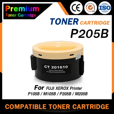HOME Toner หมึกเทียบใช้กับรุ่น P205B/05B/205b/P205/CT201610 For FUJI XEROX Printer P105B/M105B/P205B/M205B