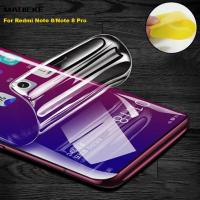 Redmi note 8 Soft Front Back Hydrogel Film For Xiaomi redmi note 8 pro Full Cover nano Explosion proof Screen Protector film