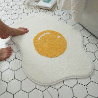 Poached Egg Shape car Funny Entrance Car Non-slip bath mat Kitchen Rug Chidren car modern home decoration