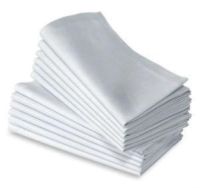 【LZ】℗○▥  15    50PC 100  COTTON RESTAURANT DINNER CLOTH LINEN WHITE 50x50cm PREMIUM HOTEL NEW NAPKINS