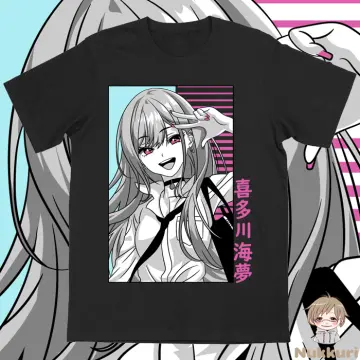 Sono Bisque Doll Wa Koi Wo Suru Kitagawa Marin Anime Tee T-shirt Short  Sleeve