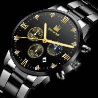 「Dark blue watch」นาฬิกาผู้ชายคุณภาพสูง Masculino MaleFashionWatches