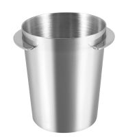 Stainless Steel Dosing Cup Coffee Sniffing Mug Powder Feeder for Espresso Machine Portafilter Coffee Tamper