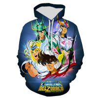 New Cool Saint Seiya Hoodies 3D Printed Men Women Children Fashion Sweatshirts Hooded Boy Girl Kids Pullover Streetwear Tops