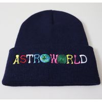 visor cap Europe Astroworld WISH YOU WERE HERE Embroidered Wool Cap Hip-hop Hat Knitted Hat Hedging Beanie hat 【JULY]