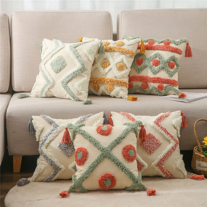 green-pink-embroidery-cushion-cover-tassels-home-decor-pillow-cover-45x45cm-geometric-sofa-pillowcase-pillow-sham