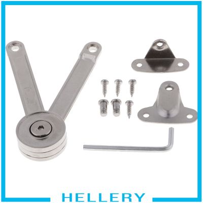 [HELLERY] Heavy Duty Lid Stay with Soft Close Hinge for Any Drop Lids Cabinet Cupboard