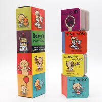 Baby S Book Tower series English original picture book paperboard Book 4 volumes Leslie Patricelli no yes yes yes introduction to children enlightenment baby behavior habit cultivation yummy yucky