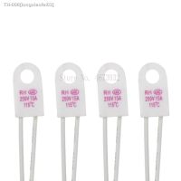 ❡№ 5PCS RH/Tf 95 115 125 130 135 150 180 230Degrees Celsius 15A 250V Temperature fuse Thermal links Over temperature protector