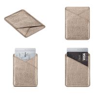 Ultra Slim Leather Mobile Phone ID Card Holder Wallet Credit Pocket Adhesive Sticker Card Holders