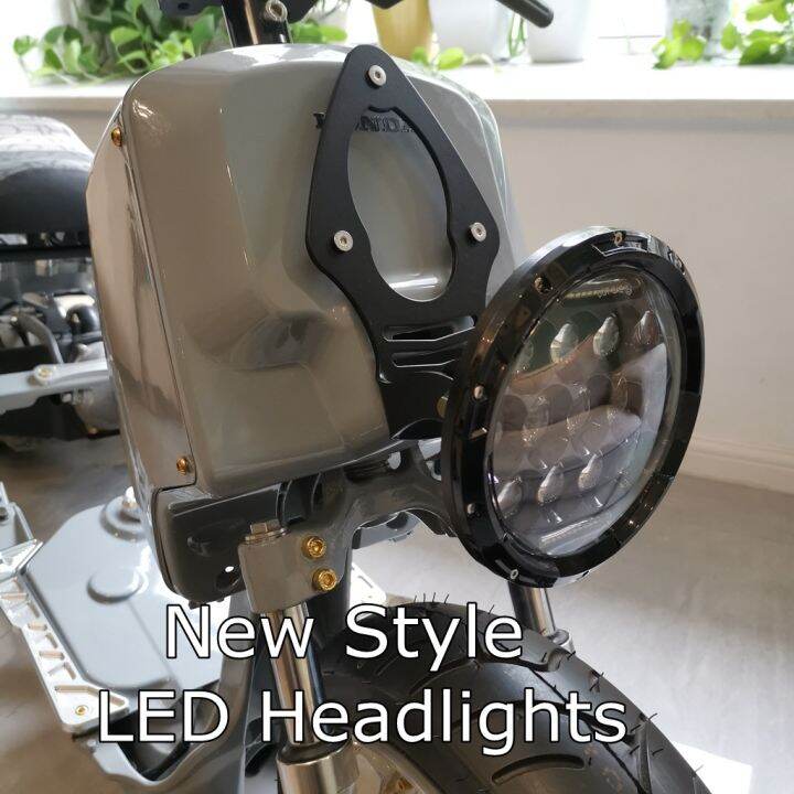 LED Octopus Headlight Kits Head Lamps For Honda Ruckus Zoomer AF58 ...