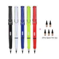 5 pcs ดินสอ Eternal 5 อะไหล่ปากกาชุด 0.5 มม. HB ไม่จำกัดการเขียนดินสอ Erasable ปากกาสำหรับเด็กวาดภาพวาดดินสอ
