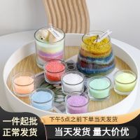 [COD] Meimuer handmade fire-free aromatherapy sand painting wax palm production